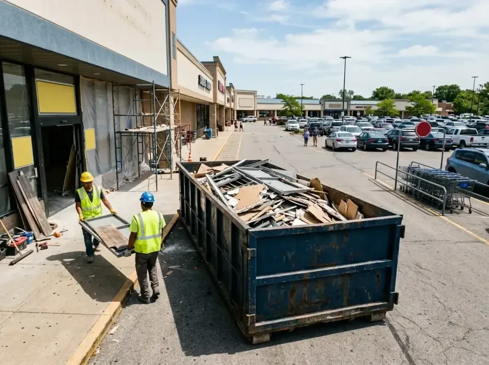 retail-store-renovation-debris-003 — frequently asked questions, Roll-off Dumpster Rentals in Gainesville, VA